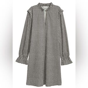 h&m black and white long sleeve dress Lyon Lace Dress in Black Lace – RESA main image 0